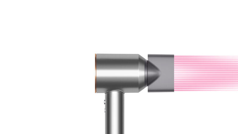 Dyson Supersonic HD07 asciuga capelli 1600 W Blu, Rame