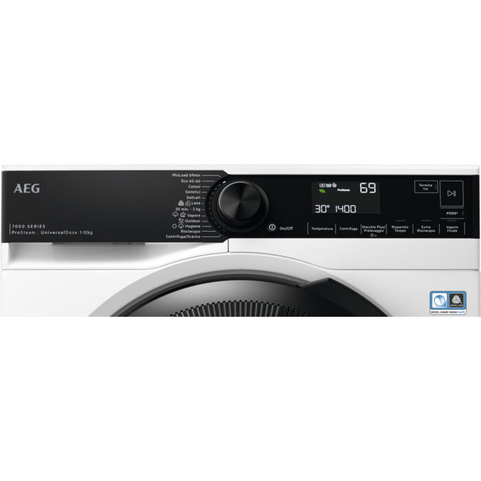 AEG LR7H14UAB lavatrice Caricamento frontale 10 kg 1351 Giri/min A Bianco