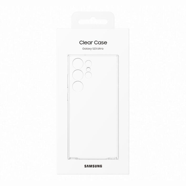Samsung EF-QS918CTEGWW custodia per cellulare 17,3 cm (6.8") Cover Trasparente
