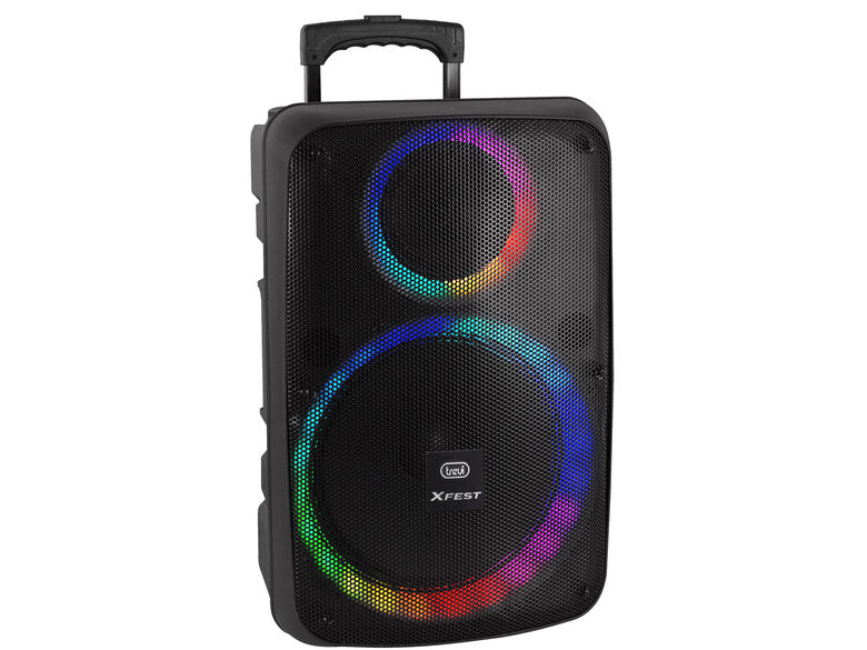 Trevi XF 1250 KB Sistema PA indipendente 90 W Nero