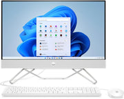 HP 24 -cb0008nl AMD Ryzen™ 3 5300U 60,5 cm (23.8") 1920 x 1080 Pixel PC All-in-one 8 GB DDR4-SDRAM 256 GB SSD Windows 11 Home Wi-Fi 5 (802.11ac) Bianco