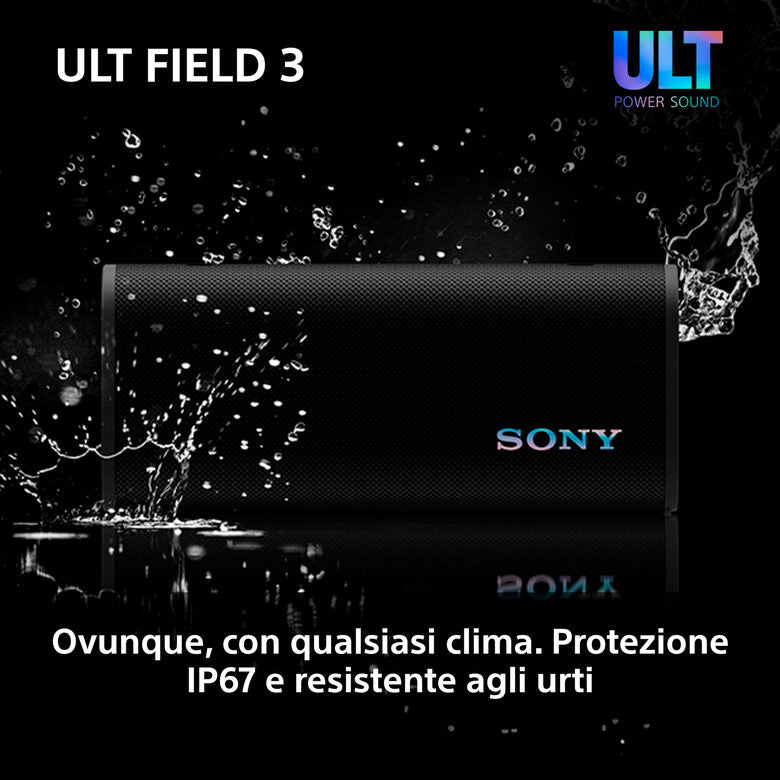 Sony SRSULT30H Altoparlante portatile stereo Grigio