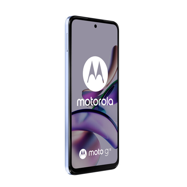 Motorola moto g13 (tripla fotocamera 50 MP, batteria 5000 mAH, Dolby Atmos Stereo Speakers, 4/128 GB espandibile, Display 6.53" 90Hz, NFC, Dual SIM, Android 13, cover inclusa