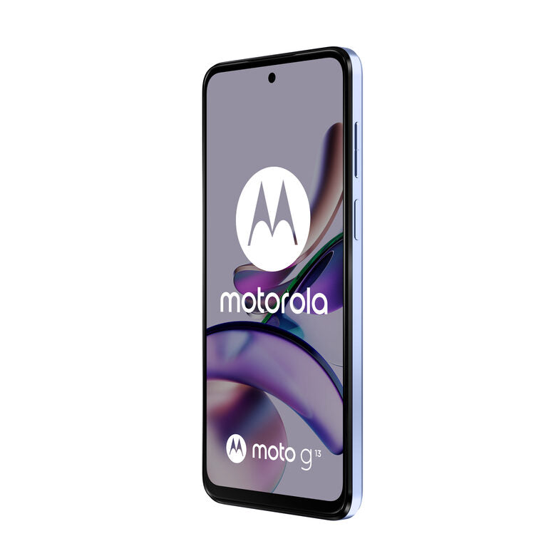 Motorola moto g13 (tripla fotocamera 50 MP, batteria 5000 mAH, Dolby Atmos Stereo Speakers, 4/128 GB espandibile, Display 6.53" 90Hz, NFC, Dual SIM, Android 13, cover inclusa