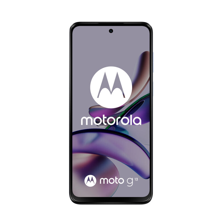 Motorola moto g13 (tripla fotocamera 50 MP, batteria 5000 mAH, Dolby Atmos Stereo Speakers, 4/128 GB espandibile, Display 6.53" 90Hz, NFC, Dual SIM, Android 13, cover inclusa