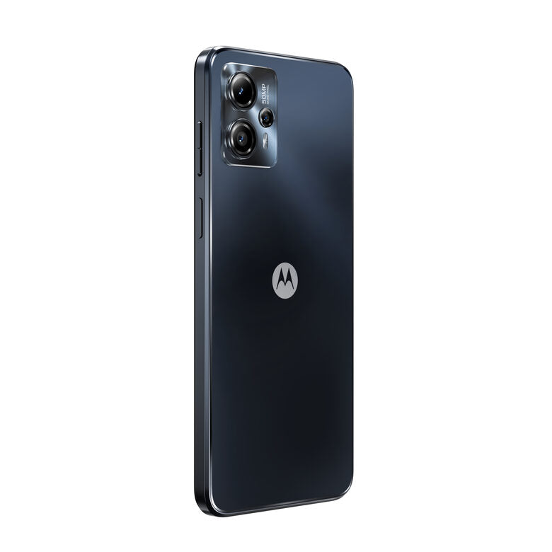 Motorola moto g13 (tripla fotocamera 50 MP, batteria 5000 mAH, Dolby Atmos Stereo Speakers, 4/128 GB espandibile, Display 6.53" 90Hz, NFC, Dual SIM, Android 13, cover inclusa