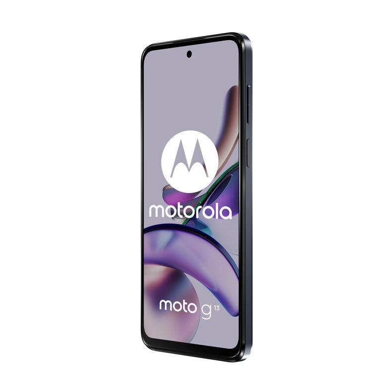 Motorola moto g13 (tripla fotocamera 50 MP, batteria 5000 mAH, Dolby Atmos Stereo Speakers, 4/128 GB espandibile, Display 6.53" 90Hz, NFC, Dual SIM, Android 13, cover inclusa