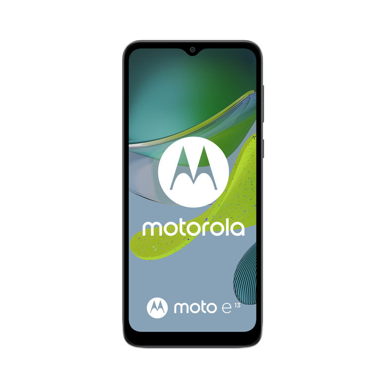 Motorola moto e13 (batteria 5000 mAH, Dolby Atmos Stereo Speakers, 13MP, 2/64 GB espandibile, Display 6.5" HD+, Dual SIM, Android 13)