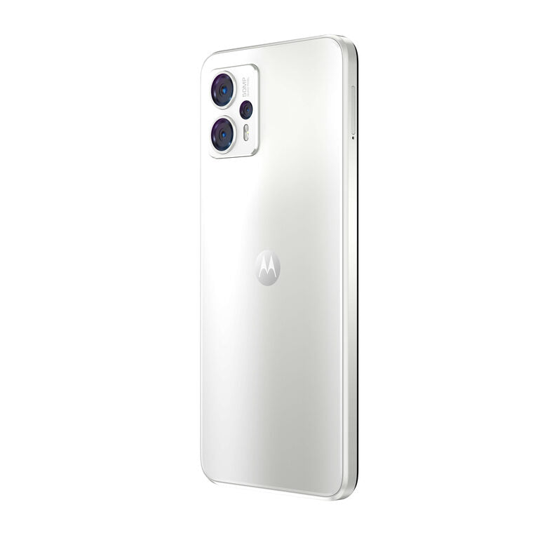 Motorola moto g23 (tripla fotocamera 50 MP, batteria 5000 mAH, Dolby Atmos Stereo Speakers, 8/128 GB espandibile, Display 6.53" 90Hz, NFC, Dual SIM, Android 13), cover inclusa