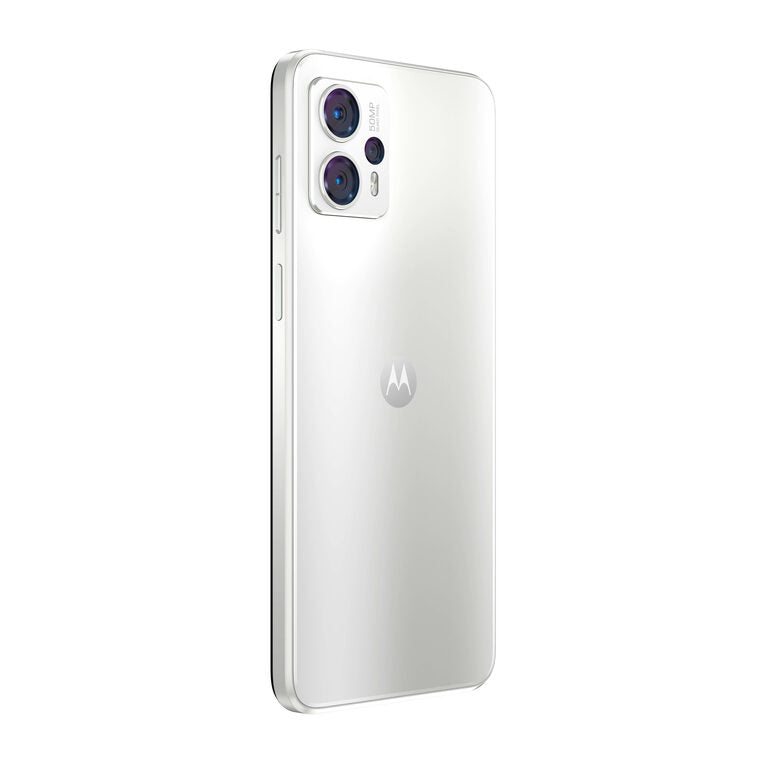 Motorola moto g23 (tripla fotocamera 50 MP, batteria 5000 mAH, Dolby Atmos Stereo Speakers, 8/128 GB espandibile, Display 6.53" 90Hz, NFC, Dual SIM, Android 13), cover inclusa
