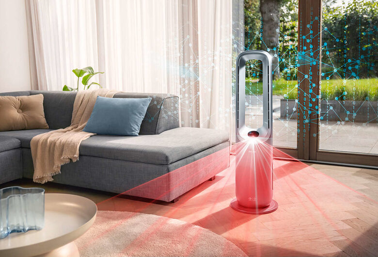 Philips Air Performer 8000 series AMF870/15 Purificatore d'aria ventilatore e riscaldamento 3in1
