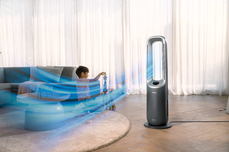 Philips Air Performer 8000 series AMF870/15 Purificatore d'aria ventilatore e riscaldamento 3in1
