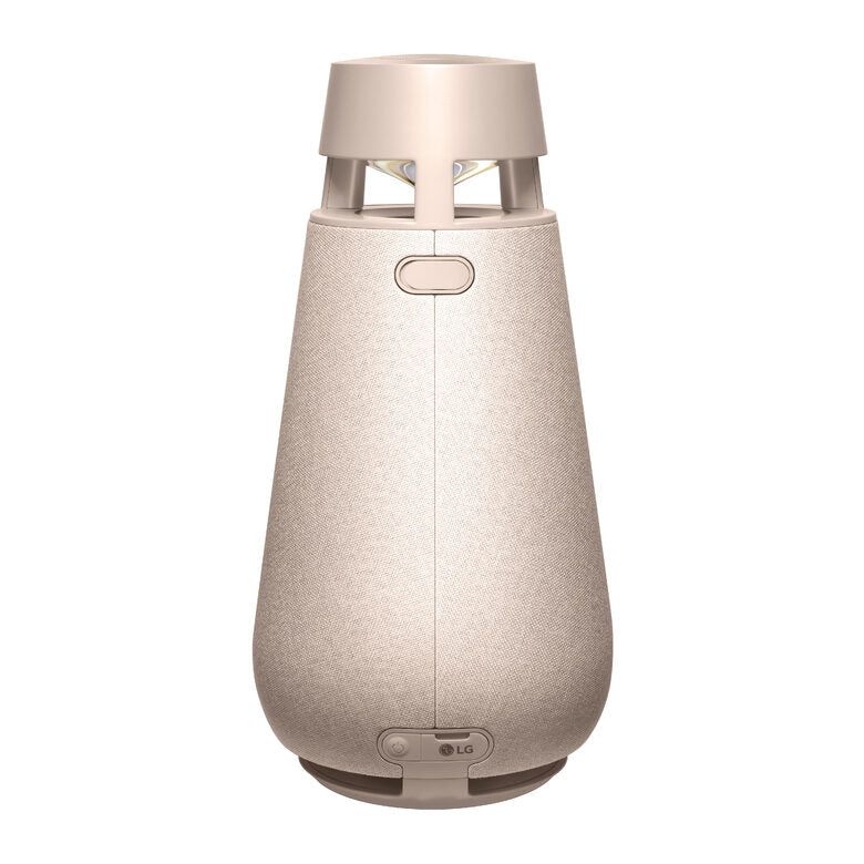 LG XBOOM 360 XO3, Speaker omnidirezionale 50W, Illuminazione, IP54, Bluetooth 5.1, Beige
