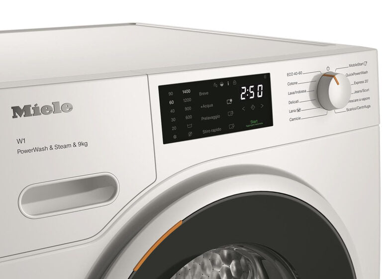 Miele WWD380 WCS lavatrice Caricamento frontale 9 kg 1400 Giri/min Bianco