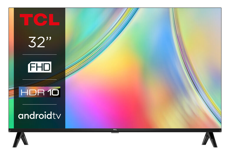 TCL 32S5400AF Televisione Smart TV 32 Pollici Led Full Hd Wi-fi Serie S54 Nero