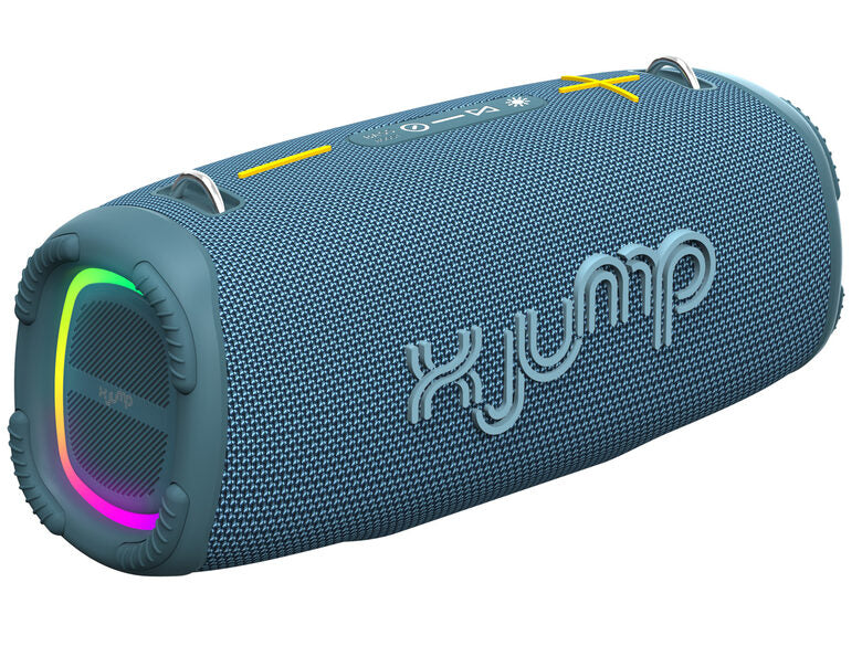 X JUMP XJ 200 Altoparlante portatile stereo Blu 90 W
