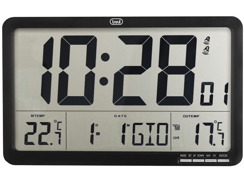 Trevi OM 3560 RC Nero LCD Batteria