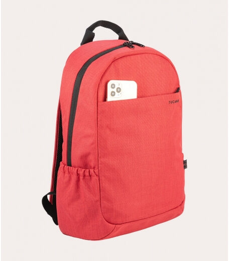 Tucano Speed 15" zaino Zaino casual Rosso Tessuto