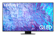 Samsung QE98Q80CATXZT Televisione Smart TV 98 Pollici Qled 4K Serie 8 Superslim Carbon Silver