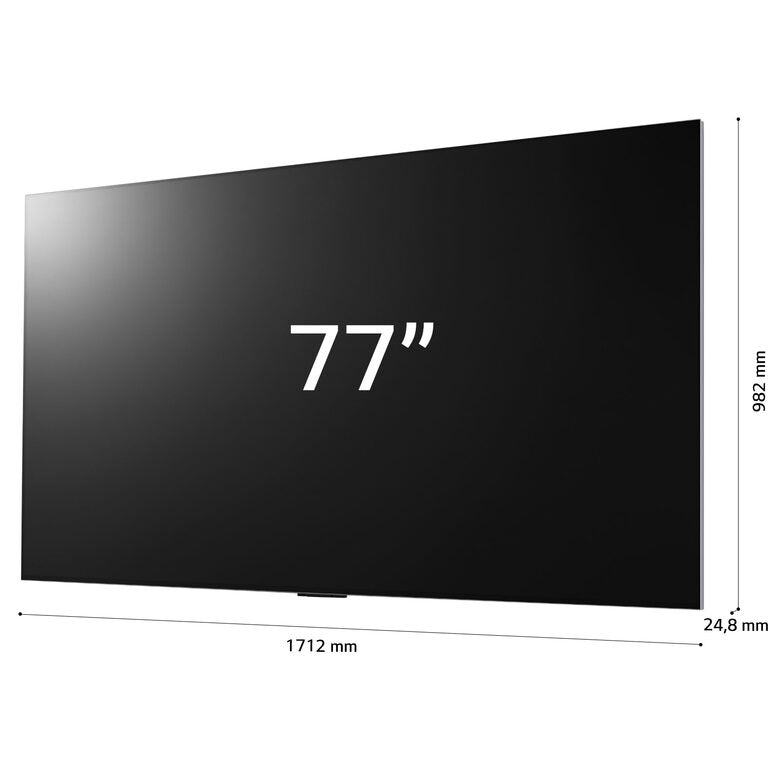 LG OLED evo 77'' Serie G3 OLED77G36LA, TV 4K, 4 HDMI, SMART TV