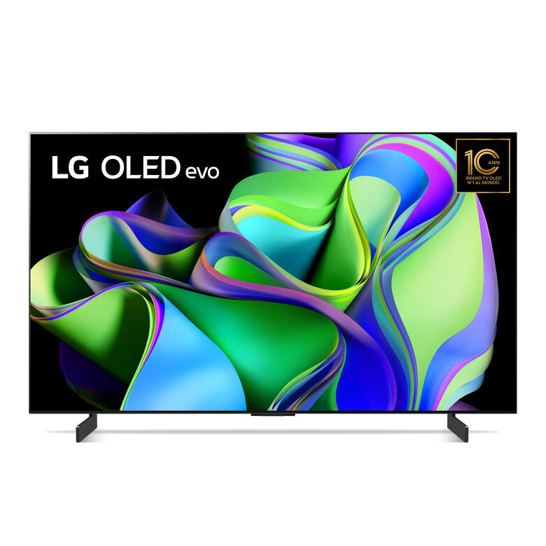 LG OLED evo 42'' Serie C3 OLED42C34LA, TV 4K, 4 HDMI, SMART TV