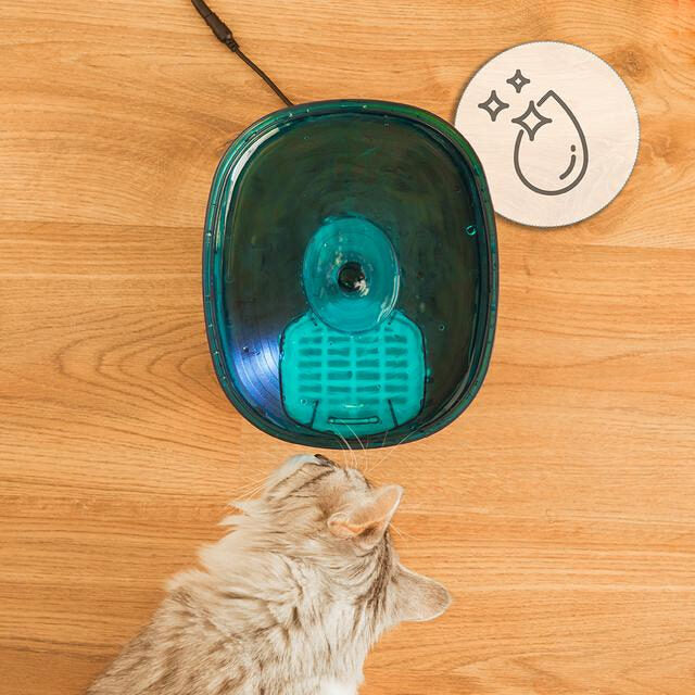Cecotec Pumba 2200 Refresh Fontana automatica per animali domestici con capacità di 2 litri