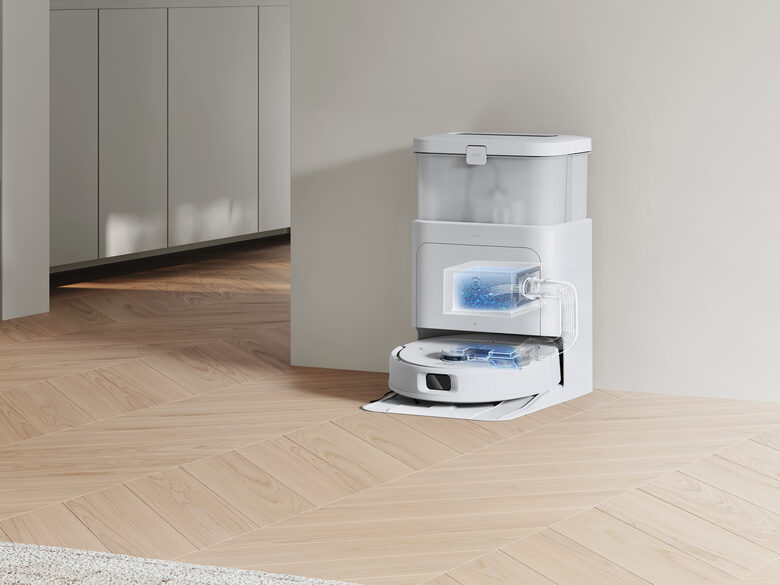 Ecovacs Deebot N30 Pro Omni 0,35 L Robot Aspirapolvere Senza sacchetto Bianco