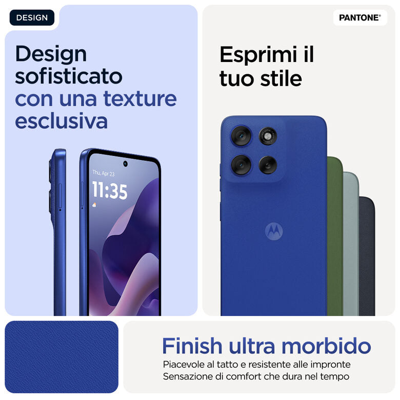 Motorola moto g56 5G 17,1 cm (6.72") Dual SIM ibrida Android 15 USB tipo-C 8 GB 256 GB 5200 mAh Blu