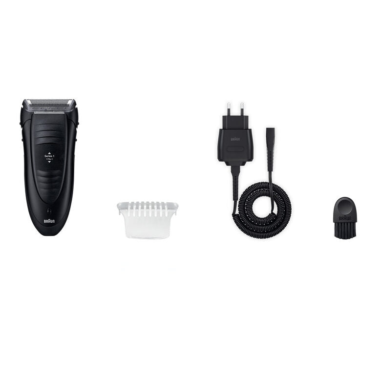 Braun Series 1 170 s-1 Rasoio elettrico a lamina Nero