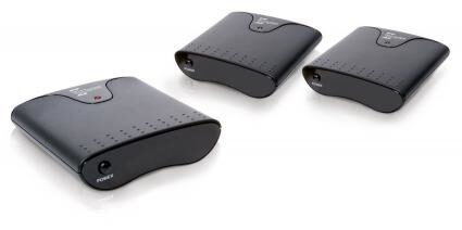 TELE System 23500052 moltiplicatore AV Trasmettitore e ricevitore AV