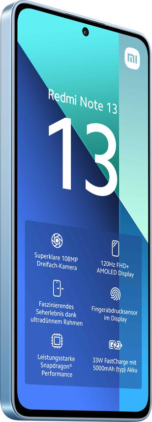 Xiaomi Redmi Note 13 16,9 cm (6.67") Doppia SIM Android 13 4G USB tipo-C 6 GB 128 GB 5000 mAh Blu