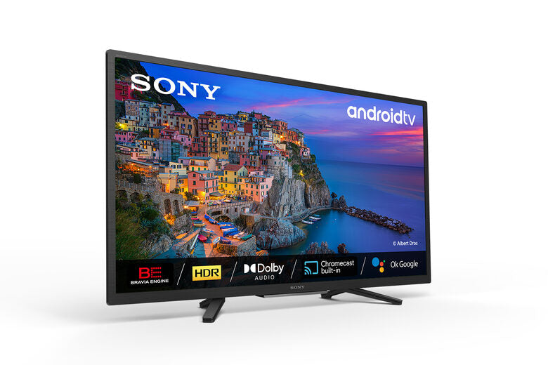 Sony KD-32W800 Televisione Smart TV 32 Pollici Led Hd Ready Hdr Bravia