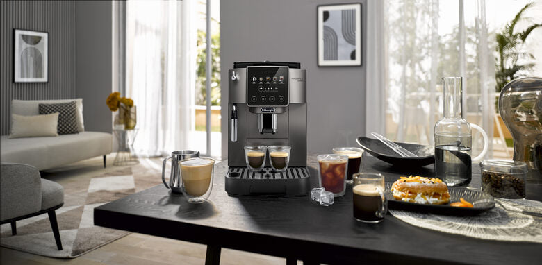 De'Longhi Magnifica Macchina da Caffè Automatica ECAM 220.50 con Macinacaffè Integrato Nero