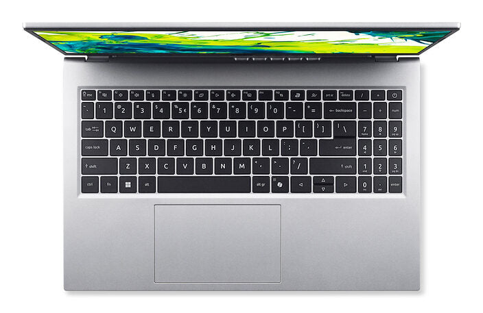 Acer Aspire Go 15 AG15-72P-77TE Intel Core 7 150U Computer portatile 39,6 cm (15.6") Full HD 32 GB DDR4-SDRAM 1 TB SSD Wi-Fi 6 (802.11ax) Windows 11 Home Italiano Argento