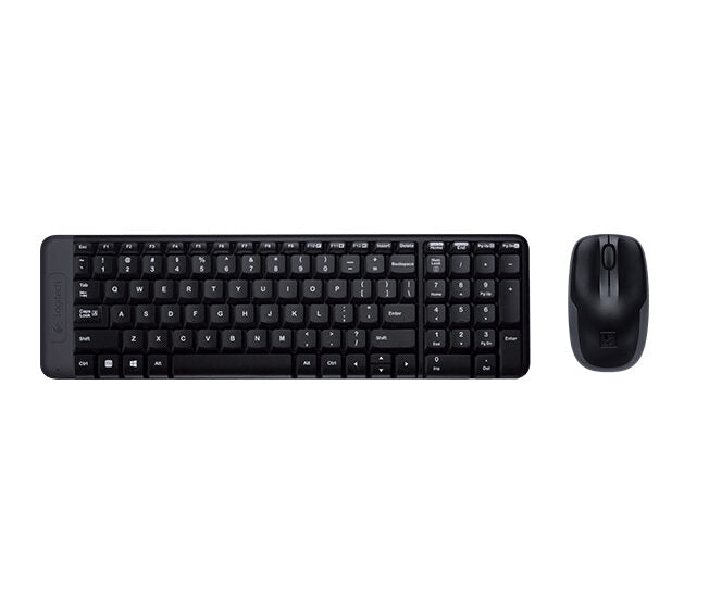 Logitech MK220 tastiera RF Wireless QWERTY Italiano Nero