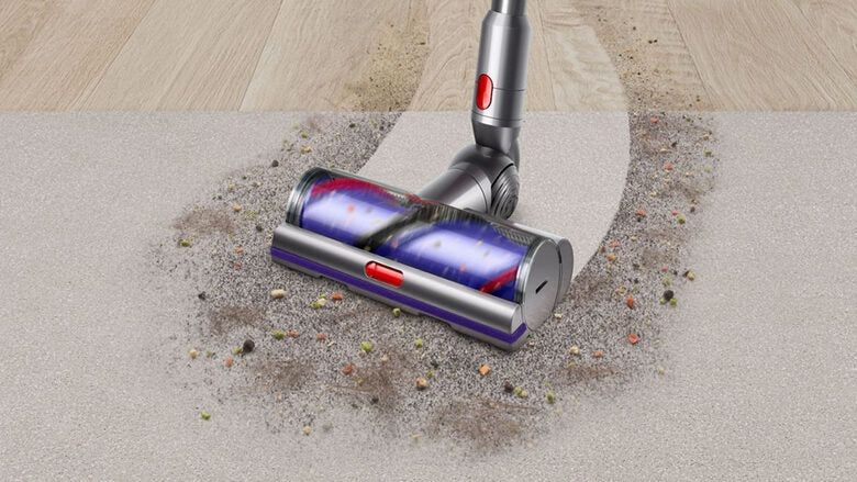 Dyson V15s Detect Submarine Aspirapolvere a bastone 2 in 1 Batteria Secco e bagnato Senza sacchetto 0,77 L Nichel, Giallo