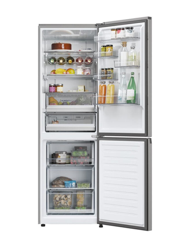 Haier 2D 60 Serie 3 HDPW5618DNPK Libera installazione 352 L D Acciaio inox