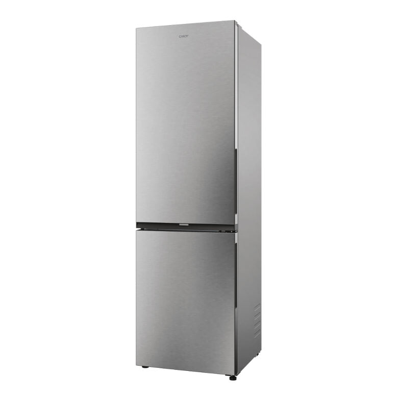 Candy CNCQ2T518EX City Fresco 300 Frigorifero Combinato A Libera Installazione, No Frost, Circle Fresh, Classe E, Acciaio Inox