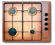 Glem Gas GTL64TF Piano Cottura Da incasso Marrone 4 Fornelli