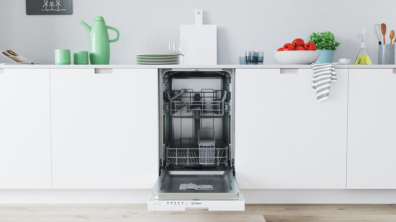 Indesit DI9E 2B10 Lavastoviglie a Incasso Scomparsa Totale 9 coperti F