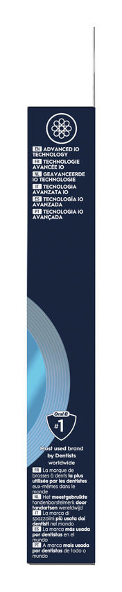 Oral-B Testine di Ricambio iO Series Ultimate Clean, testine rotonde di ricambio originali, con setole CrissCross per pulizia e rimozione della placca avanzate e in profondità, 2