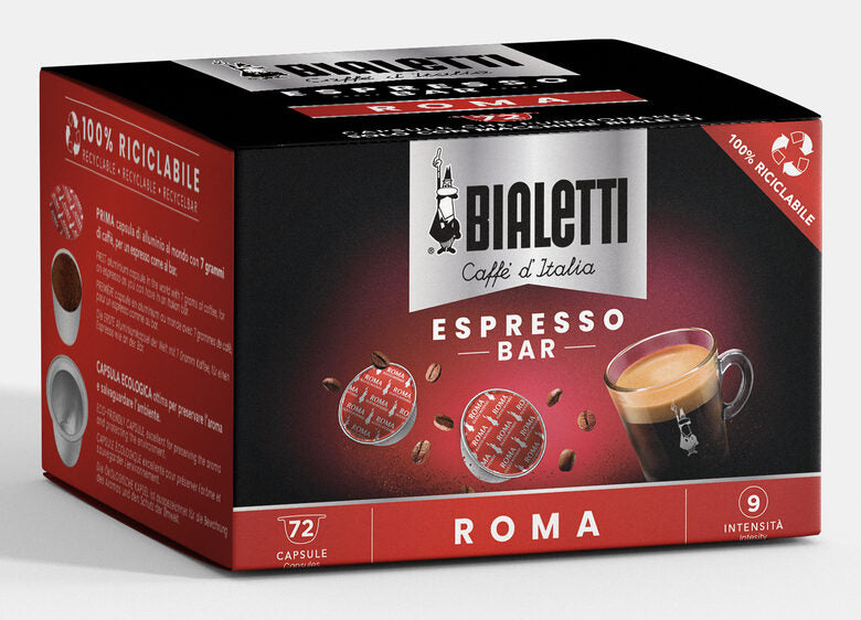 Bialette Capsule Roma 72 Pezzi