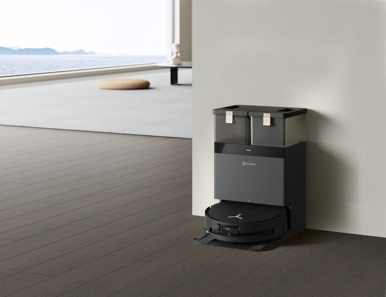 Ecovacs Deebot X8 Pro Omni 0,22 L Robot Aspirapolvere  Sacchetto per la polvere Nero