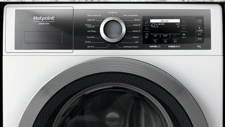 Hotpoint H7 99 GPOWER IT lavatrice Caricamento frontale 9 kg 1400 Giri/min Bianco