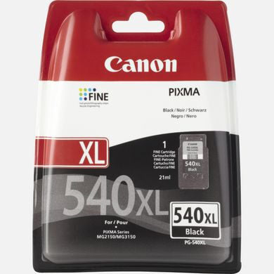 Canon PG-540XL cartuccia d'inchiostro Originale Resa elevata (XL) Nero per foto