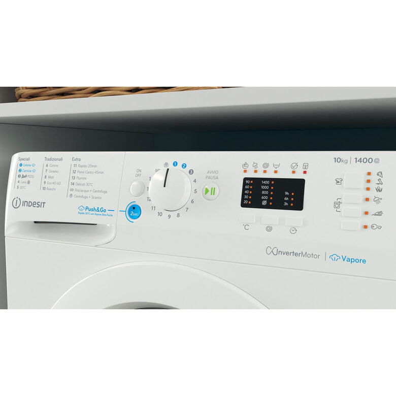 Indesit Lavatrice a libera installazione BWA 101496X WV IT - BWA 101496X WV IT