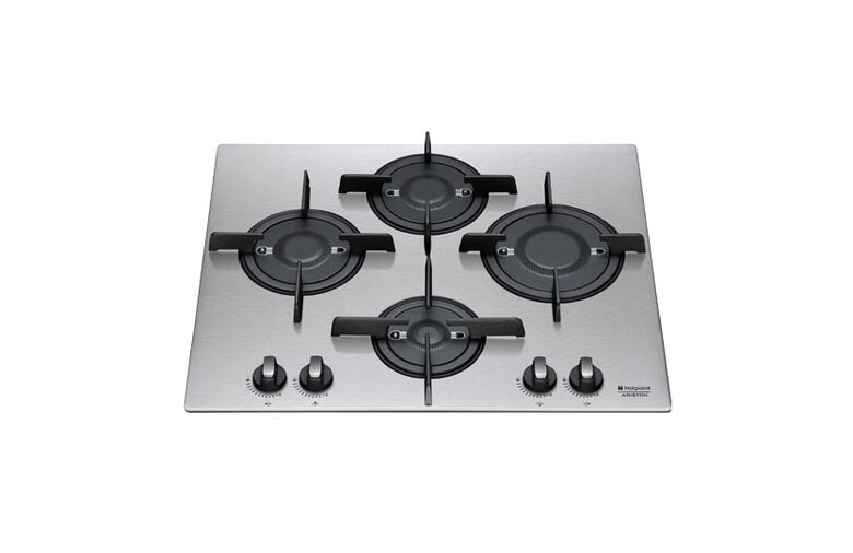 Hotpoint PK 644 D GH X /HA piano cottura Acciaio inossidabile Da incasso Gas 4 Fornello(i)