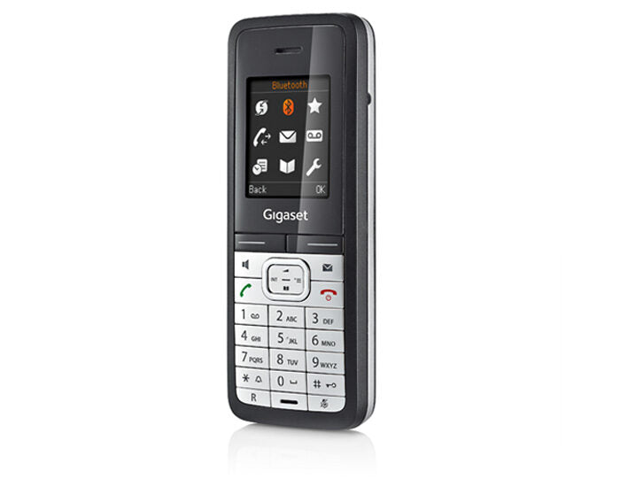 Gigaset SL610H PRO Telefono DECT Nero, Argento