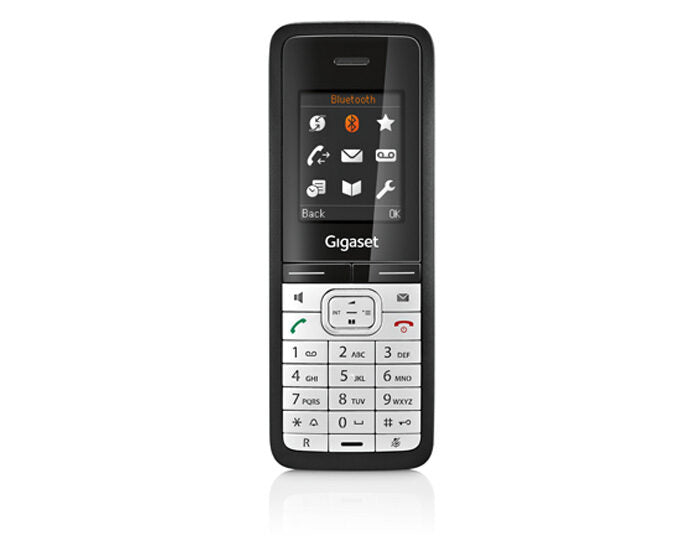 Gigaset SL610H PRO Telefono DECT Nero, Argento