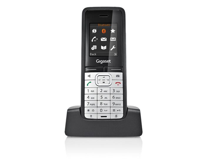 Gigaset SL610H PRO Telefono DECT Nero, Argento